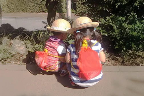 私の子供達 蕨でのびのび育ちました